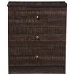 Pemberly Row Contemporary 3-Drawer Wood Storage Chest in Espresso