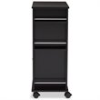 Pemberly Row Mobile Home Bar Cabinet in Dark Brown