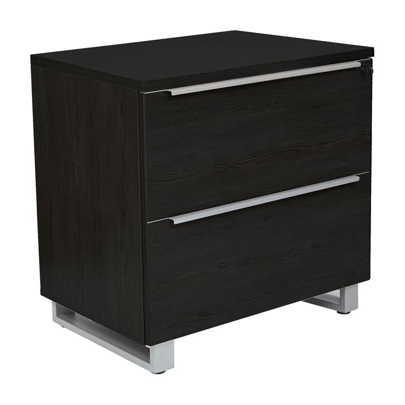 Pemberly Row Engineered Wood Lateral File in Espresso PR4753