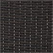 Pemberly Row Wicker Patio Chaise Lounge in Brown and Gray