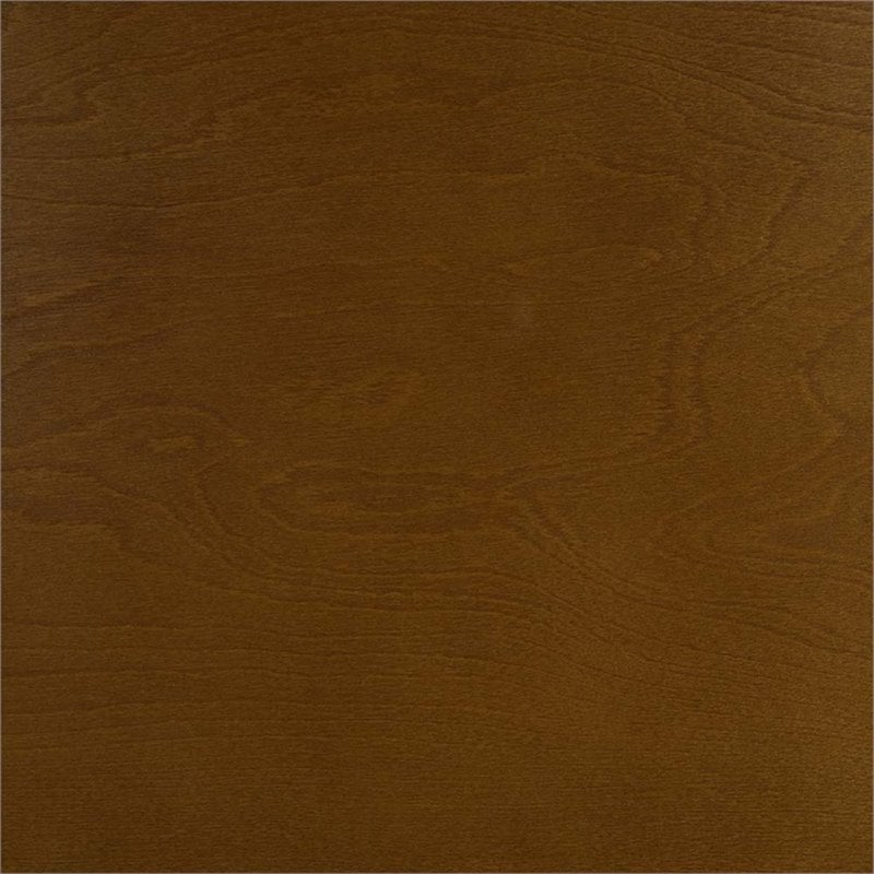 Pemberly Row Queen Panel Platform Bed in Acorn