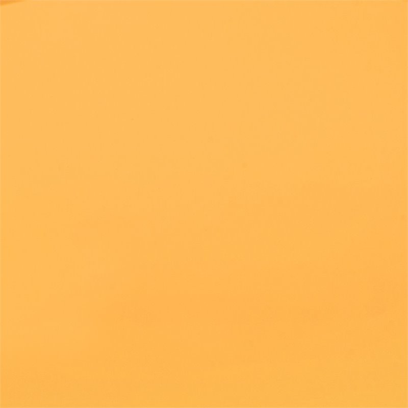 Pemberly Row Modern Steel Metal Patio End Table in Tangerine Gloss/White