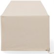 Pemberly Row Outdoor Patio Chair Cover in Cream
