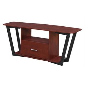 Pemberly Row Modern Wood TV Stand for TVs up to 60&quot in Cherry