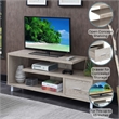 Pemberly Row Contemporary Wood TV Stand for TVs up to 60