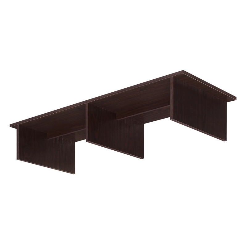 Pemberly Row Large TV/Monitor Riser in Espresso