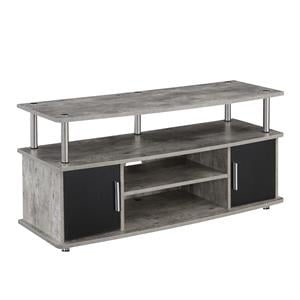 Pemberly Row 47&quot TV Stand in Weathered Gray