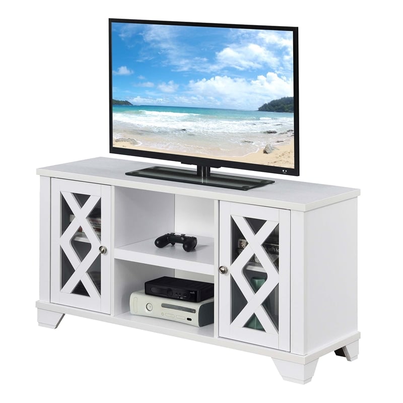 Pemberly Row Contemporary Wood TV Stand for TVs up to 47