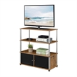 Pemberly Row Transitional Wood TV Stand for TVs up to 35