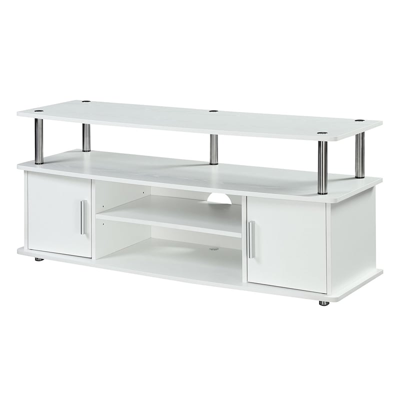 Pemberly Row Contemporary Wood TV Stand for TVs up to 45