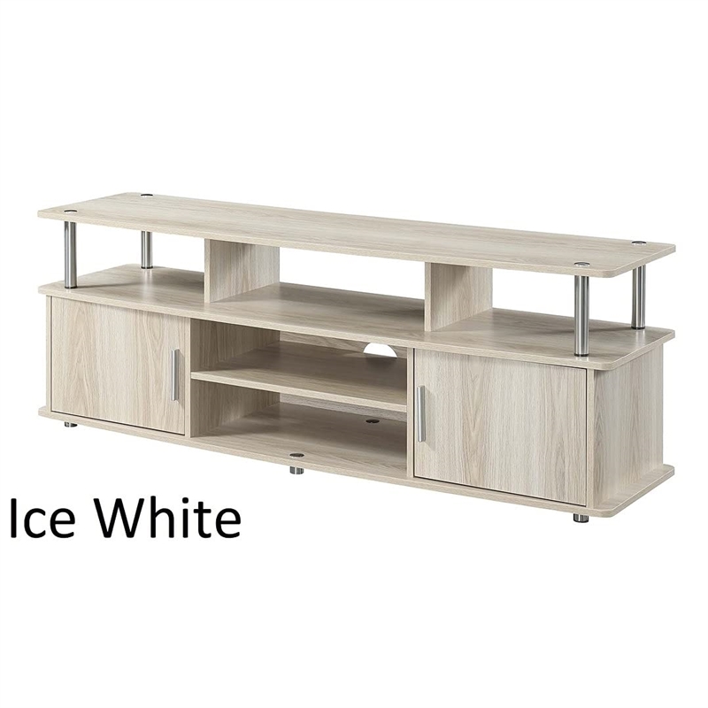 Pemberly Row Modern Veneer Wood TV Stand for TVs up to 60