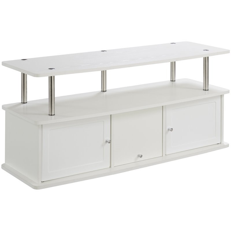 Pemberly Row Modern Wood TV Stand for TVs up to 50