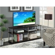 Pemberly Row Contemporary 3 Tier Wood TV Stand for TVs up to 60