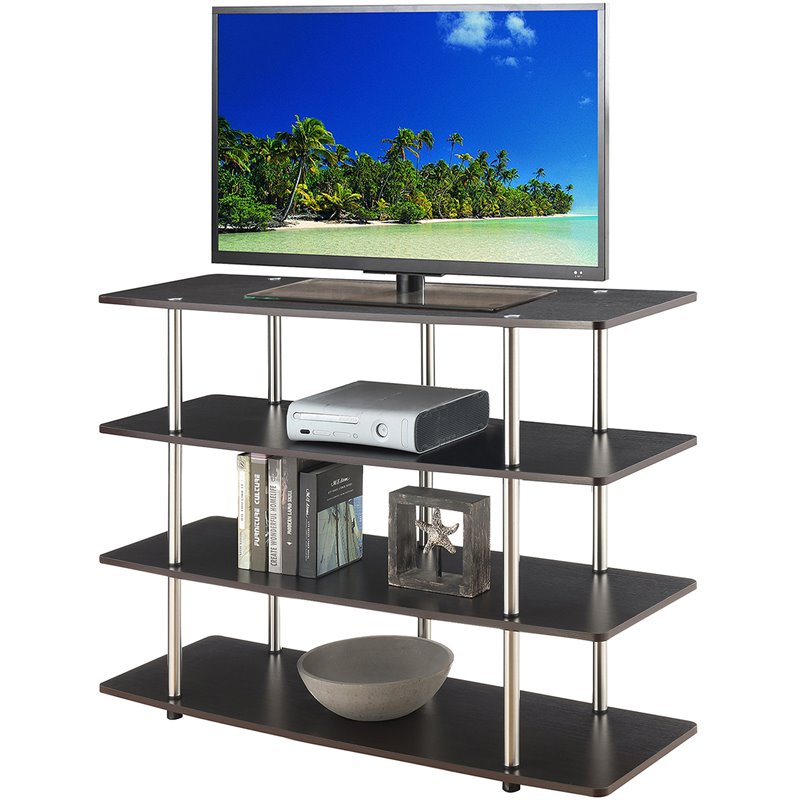 Pemberly Row Contemporary Wood TV Stand for TVs up to 48