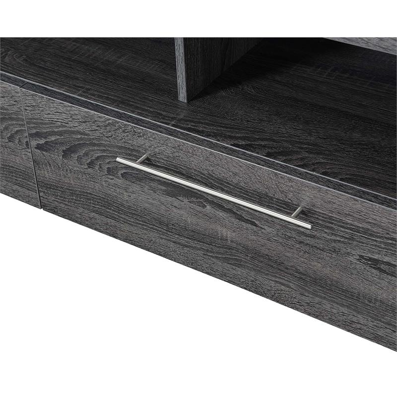 Pemberly Row Traditional Wood TV Stand for TVs up to 60
