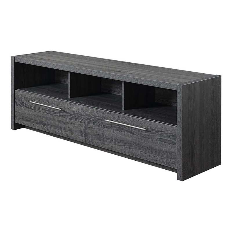 Pemberly Row Traditional Wood TV Stand for TVs up to 60