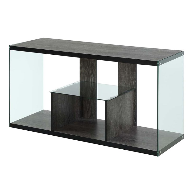 Pemberly Row Modern Wood TV Stand for TVs up to 50