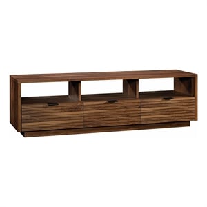 Pemberly Row Engineered Wood TV Stand for TVs up to 70&quot in Grand Walnut