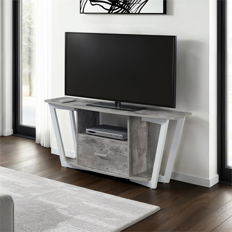 Pemberly Row Modern Wood TV Stand for TVs up to 60