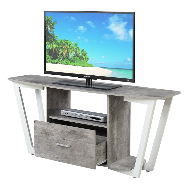 Pemberly Row Modern Wood TV Stand for TVs up to 60