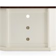 Pemberly Row Wood Corner TV Stand for TVs up to 65
