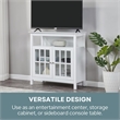 Pemberly Row Traditional Wood TV Stand for TVs up to 42