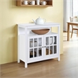 Pemberly Row Traditional Wood TV Stand for TVs up to 42