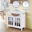 Pemberly Row Traditional Wood TV Stand for TVs up to 42