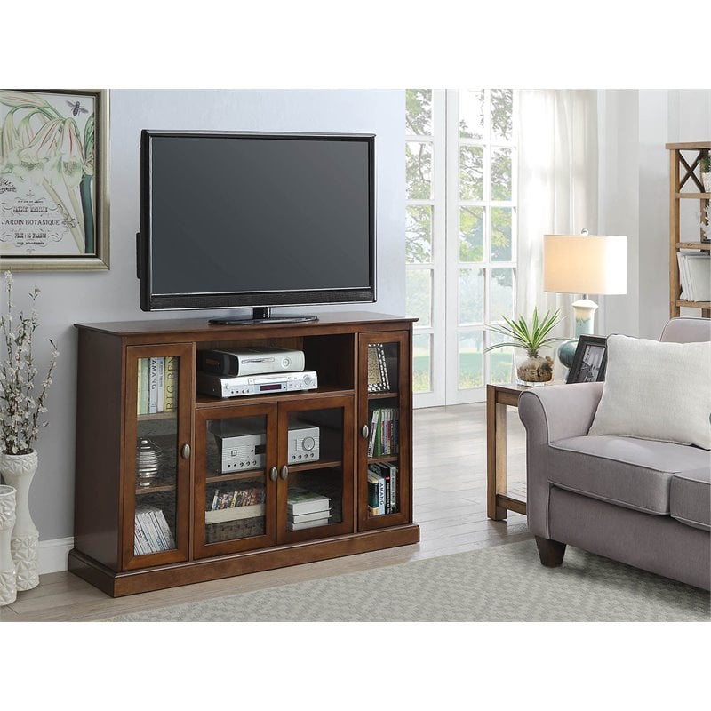 Pemberly Row Traditional Wood TV Stand for TVs up to 50