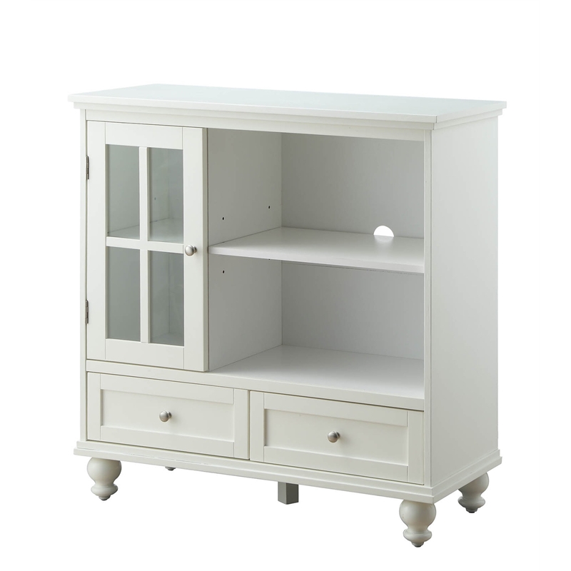 Pemberly Row Traditional Wood TV Stand for TVs up to 42