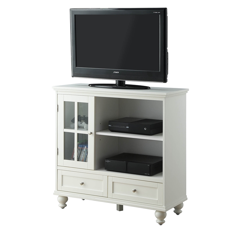 Pemberly Row Traditional Wood TV Stand for TVs up to 42