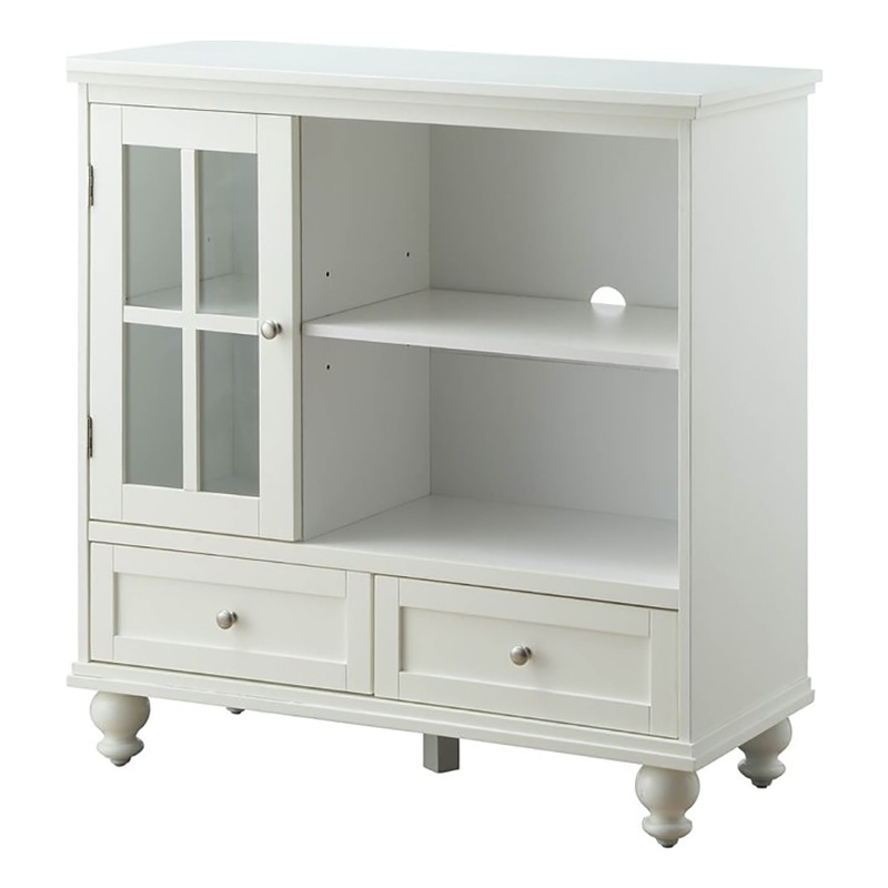 Pemberly Row Traditional Wood TV Stand for TVs up to 42