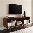 Pemberly Row Mid-Century Wood Low Profile TV Stand for TVs up to 65