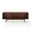 Pemberly Row Mid-Century Wood Low Profile TV Stand for TVs up to 65