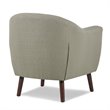 Pemberly Row Upholstered Accent Chair in Beige