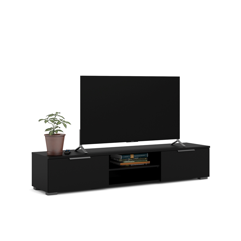 Pemberly Row Modern Wood TV Stand for TVs up to 67