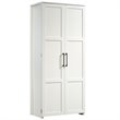 Pemberly Row 4-Shelf Traditional Engineered Wood Pantry in White