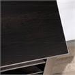 Pemberly Row 3-Shelf Modern Engineered Wood Bookcase in Estate Black