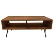 Pemberly Row Wood Coffee Table in Natural