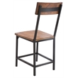 Pemberly Row Wood Dining Chair in Natural (Set of 2)