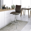 Pemberly Row Adjustable Bar Stool in Black