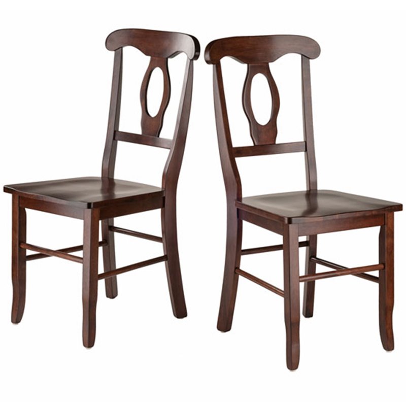 Pemberly Row 3-Piece Drop Leaf Transitional Solid Wood Dining Set in Rich Walnut