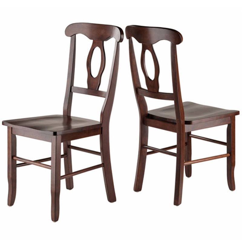 Pemberly Row 3-Piece Drop Leaf Transitional Solid Wood Dining Set in Rich Walnut