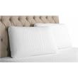 Pemberly Row Infused Ventilated King Memory Foam Pillow in White