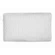 Pemberly Row Infused Ventilated Queen Memory Foam Pillow in White