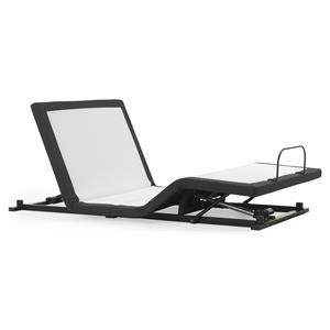 Pemberly Row 12&quot Twin Long Mattress and Model Z Bed Base in White