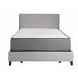 Pemberly Row Firm Flippable Cal King Memory Foam Mattress in White