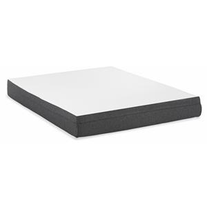 Pemberly Row Firm Gel Infused Twin Long Memory Foam Mattress in White
