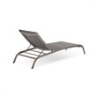 Pemberly Row  Mesh Patio Chaise Lounge in Gray (Set of 4)
