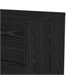 Pemberly Row 8 Drawer Double Dresser in Black Woodgrain